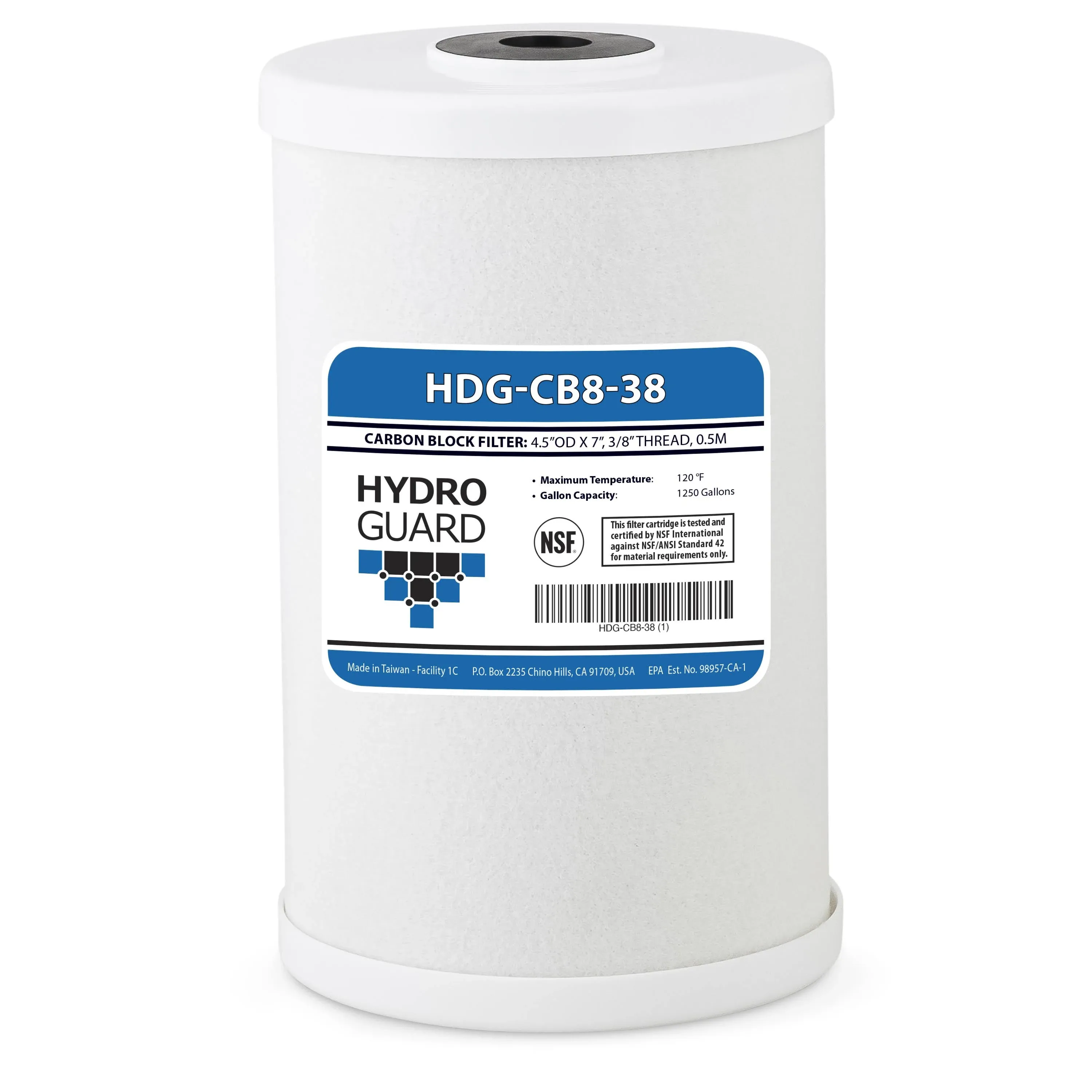 Hydro Guard CB8, Amway E84, A101, E-9225 Compatible Carbon Block Water Filter