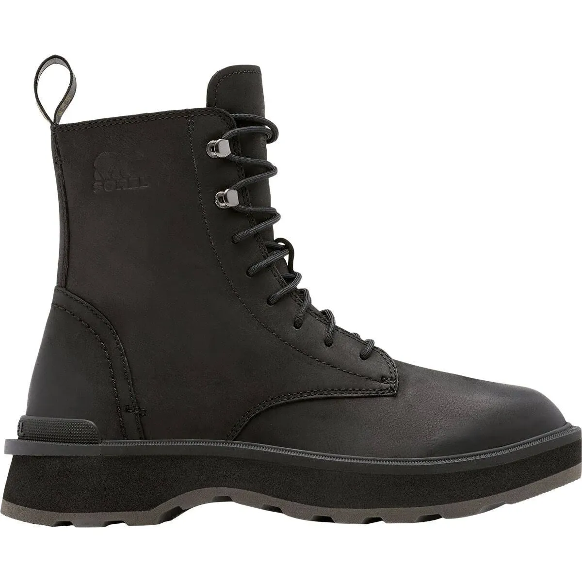 Sorel Womens Hi-Line Lace - Black/ Jet 9