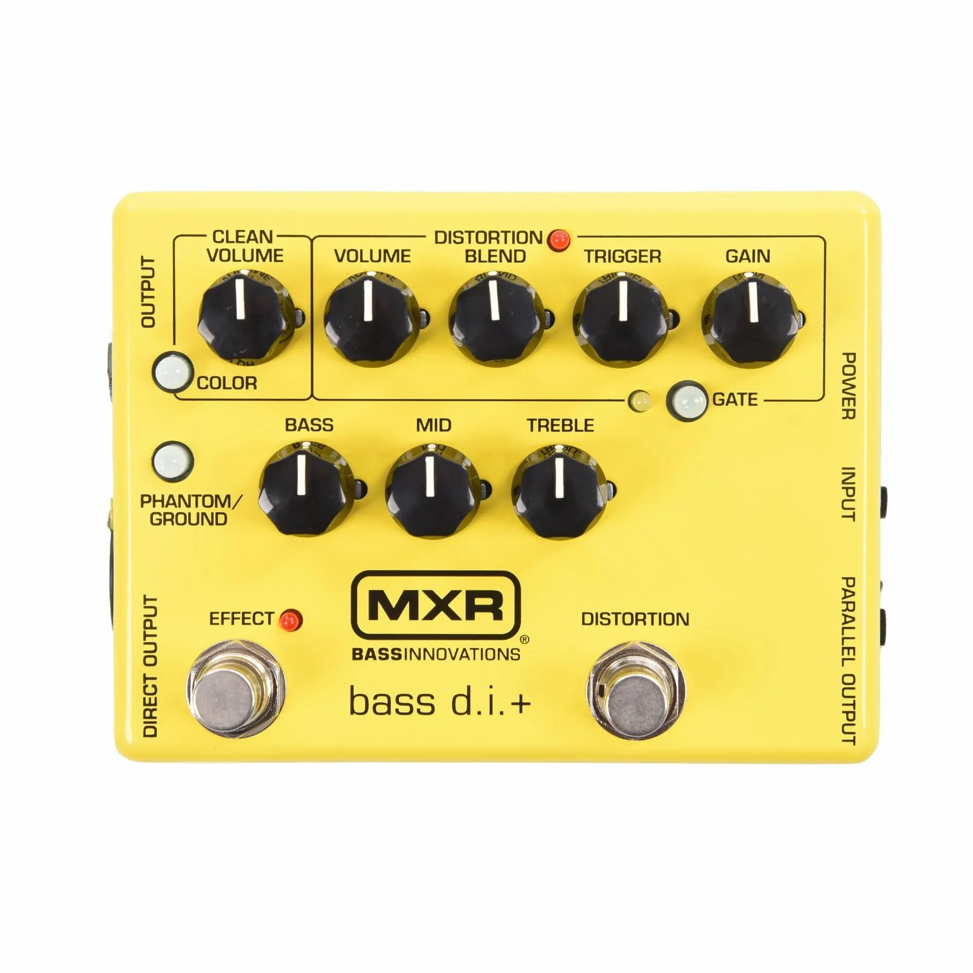 MXR Bass DI+ Special Edition Yellow