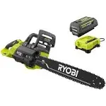 RYOBI 40V HP Brushless Battery Chainsaw Ah Battery and Charger