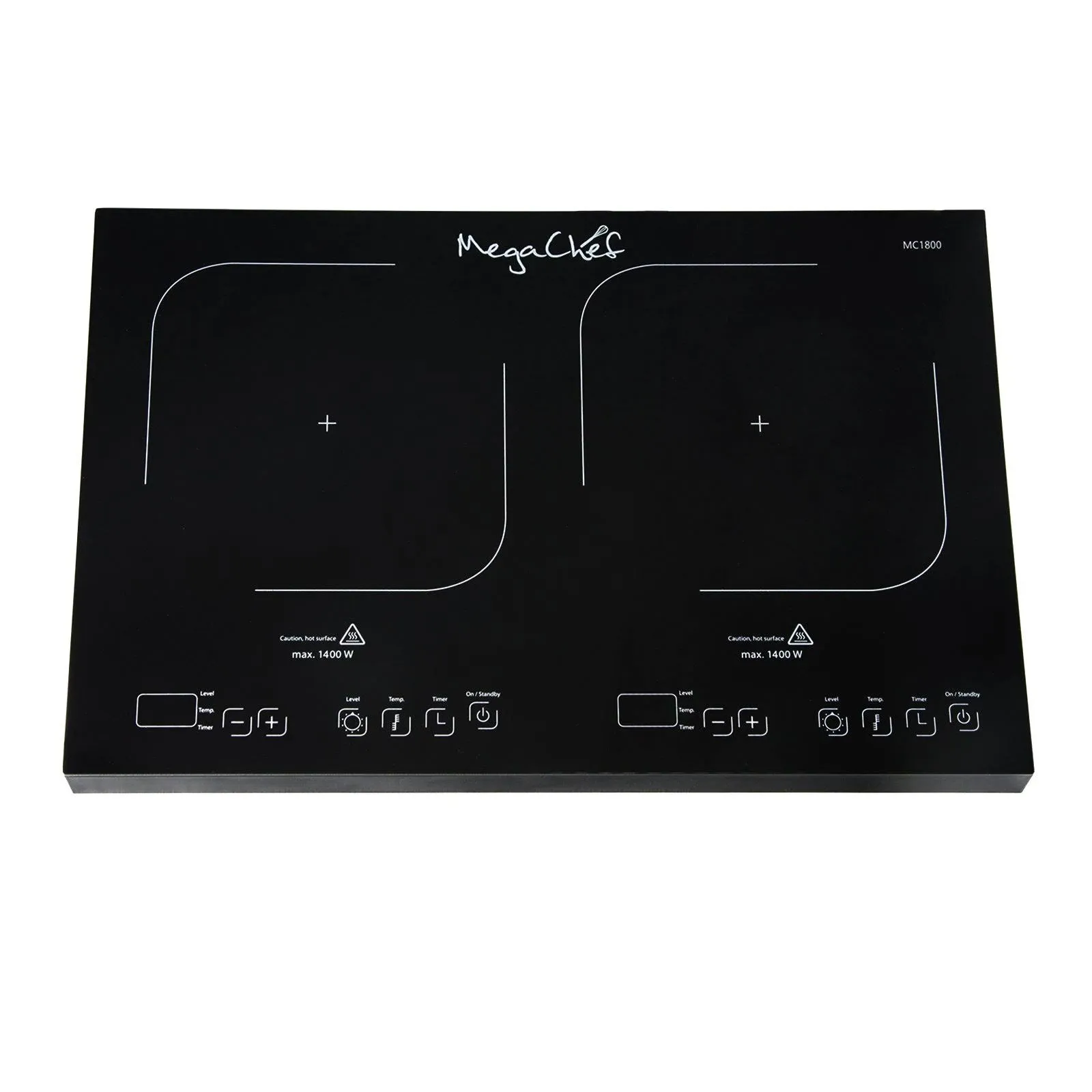 MegaChef Portable Dual Induction Cooktop