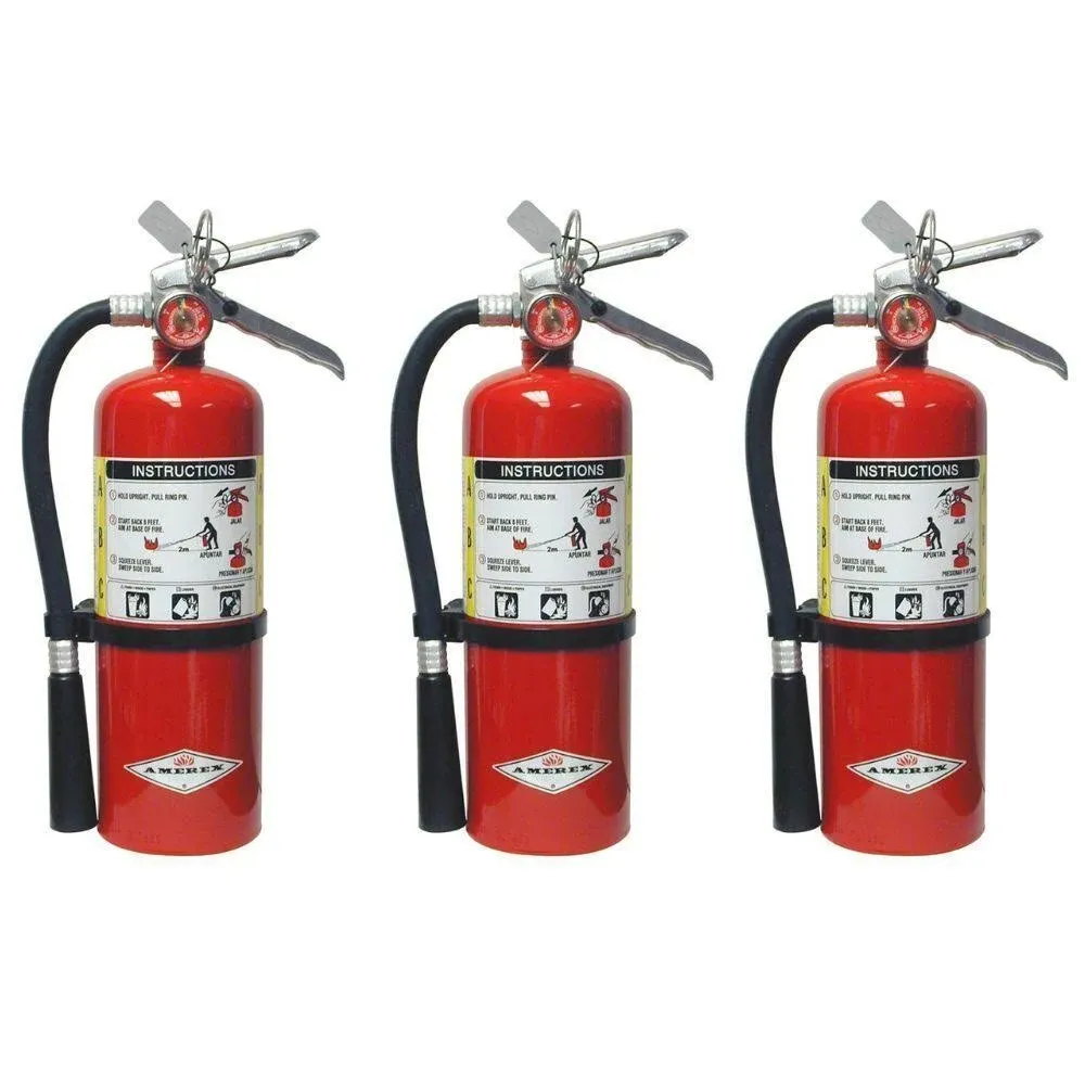 Amerex B500 Dry Chemical Fire Extinguishers - 5 lbs