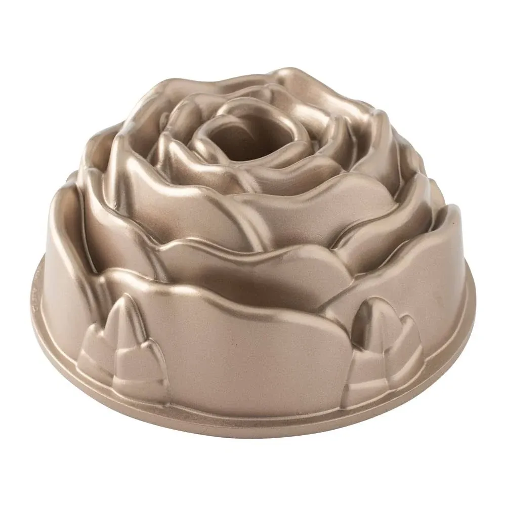 Nordic Ware Rose Cast Aluminum Bundt Pan