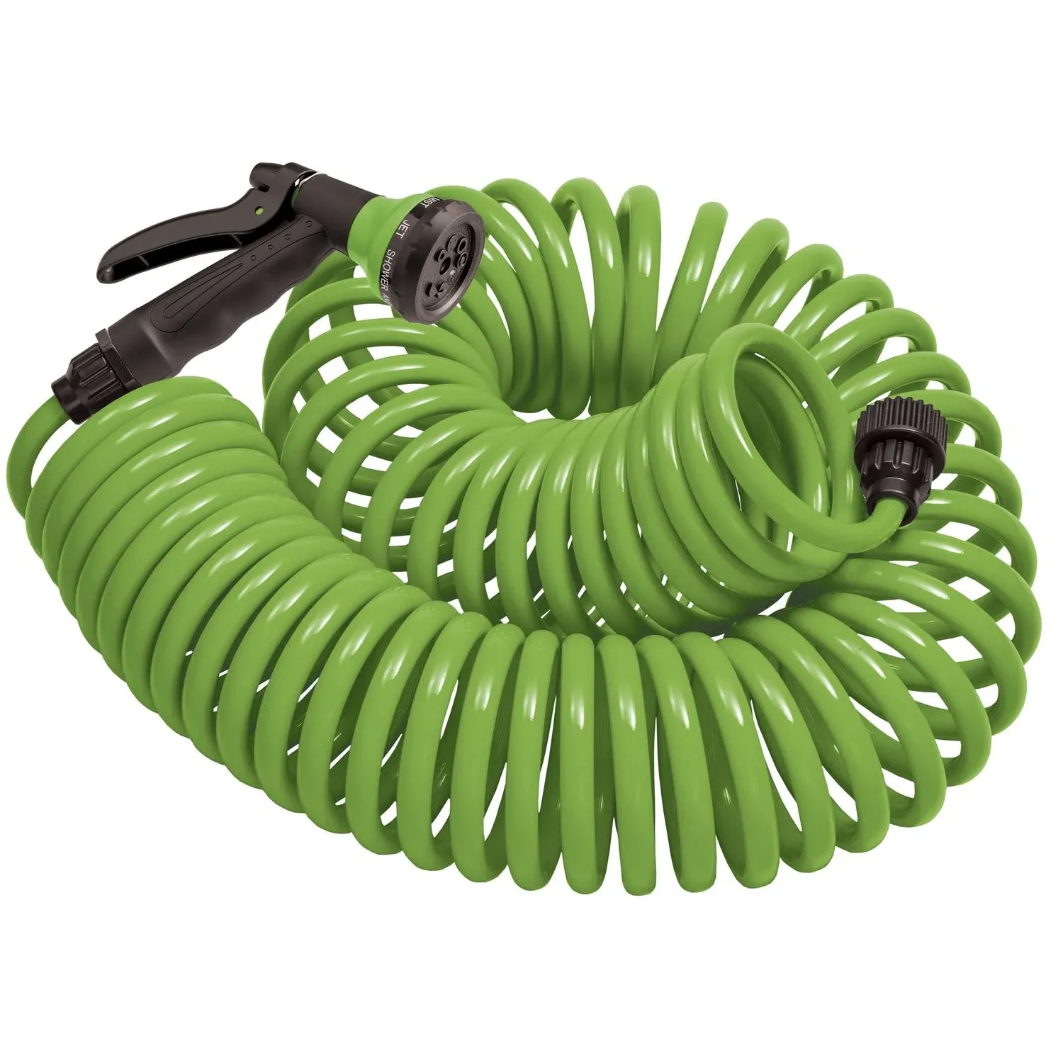 Orbit 50 Foot Green Coil Hose