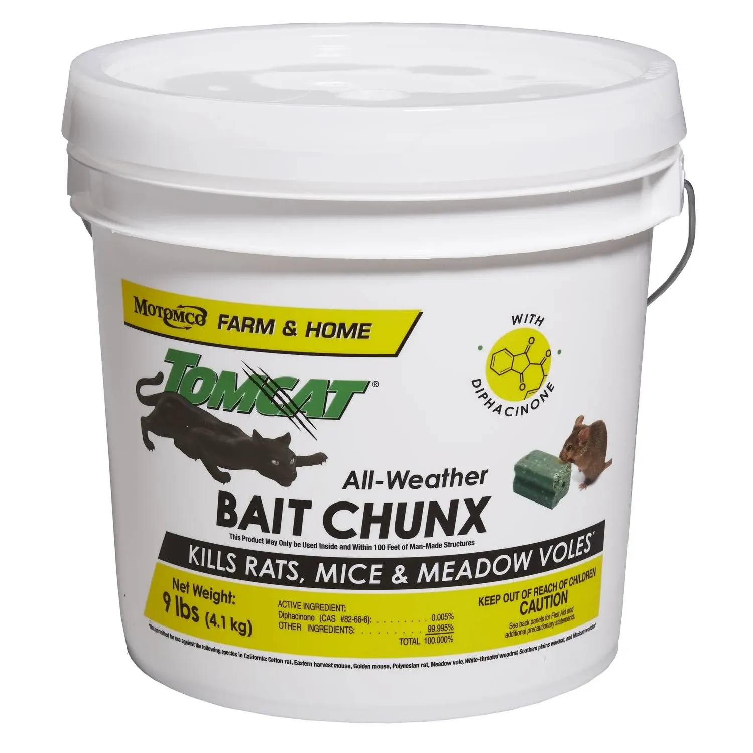 Tomcat All Weather Bait Chunx, 9 lb