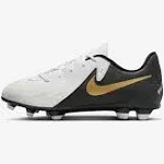 Nike Kids' Phantom GX 2 Club mg Soccer Cleats, White/Black