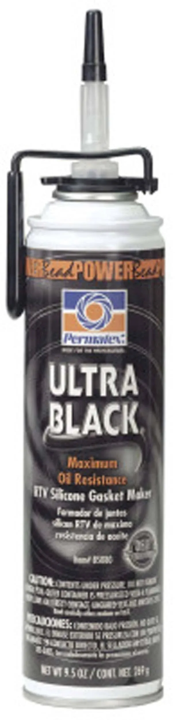 Permatex Ultra Black RTV Silicone Gasket Maker, 9.5 oz, 85080