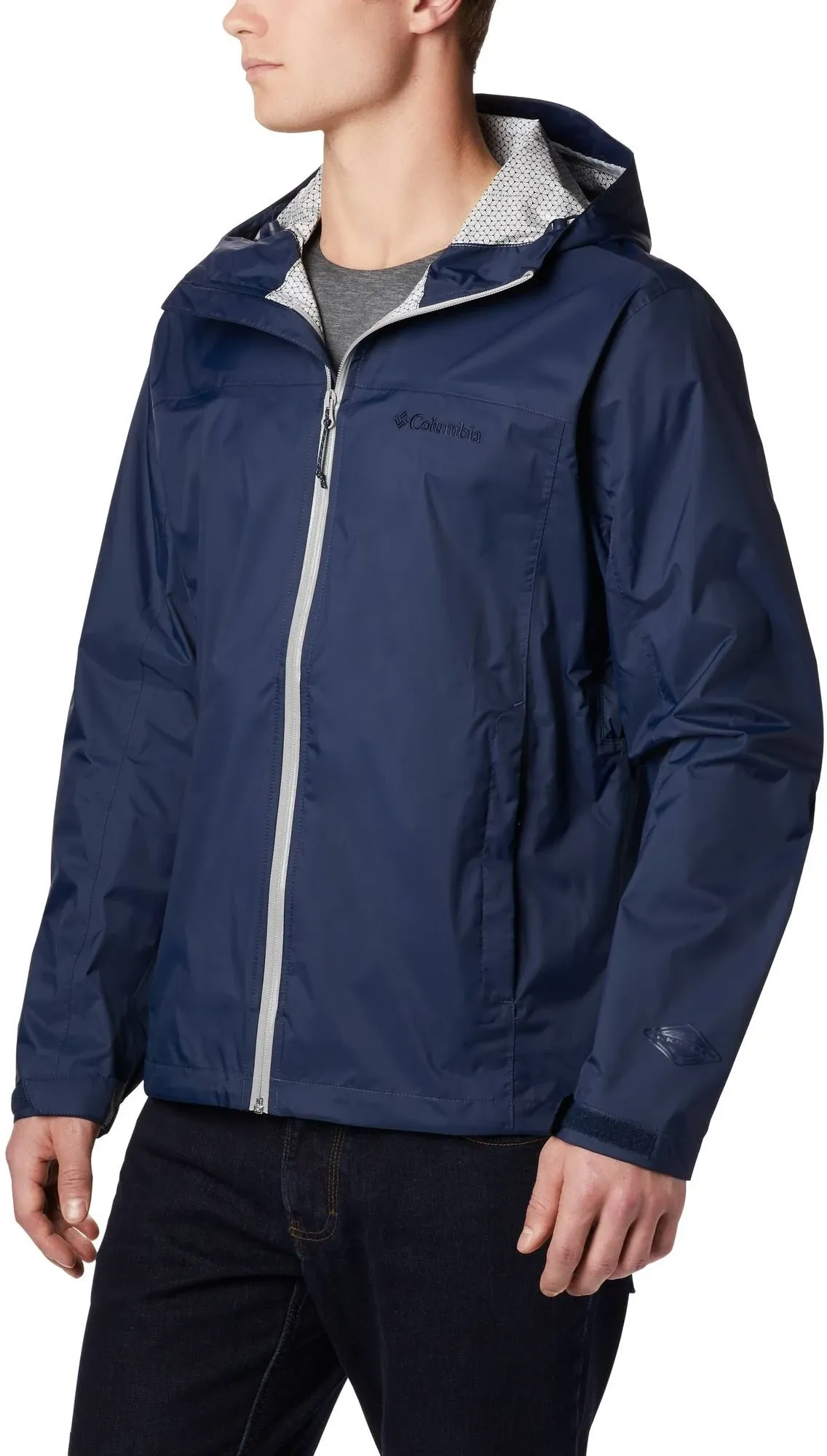 Columbia Men's EvaPOURation Jacket,Collegiate Navy,Small