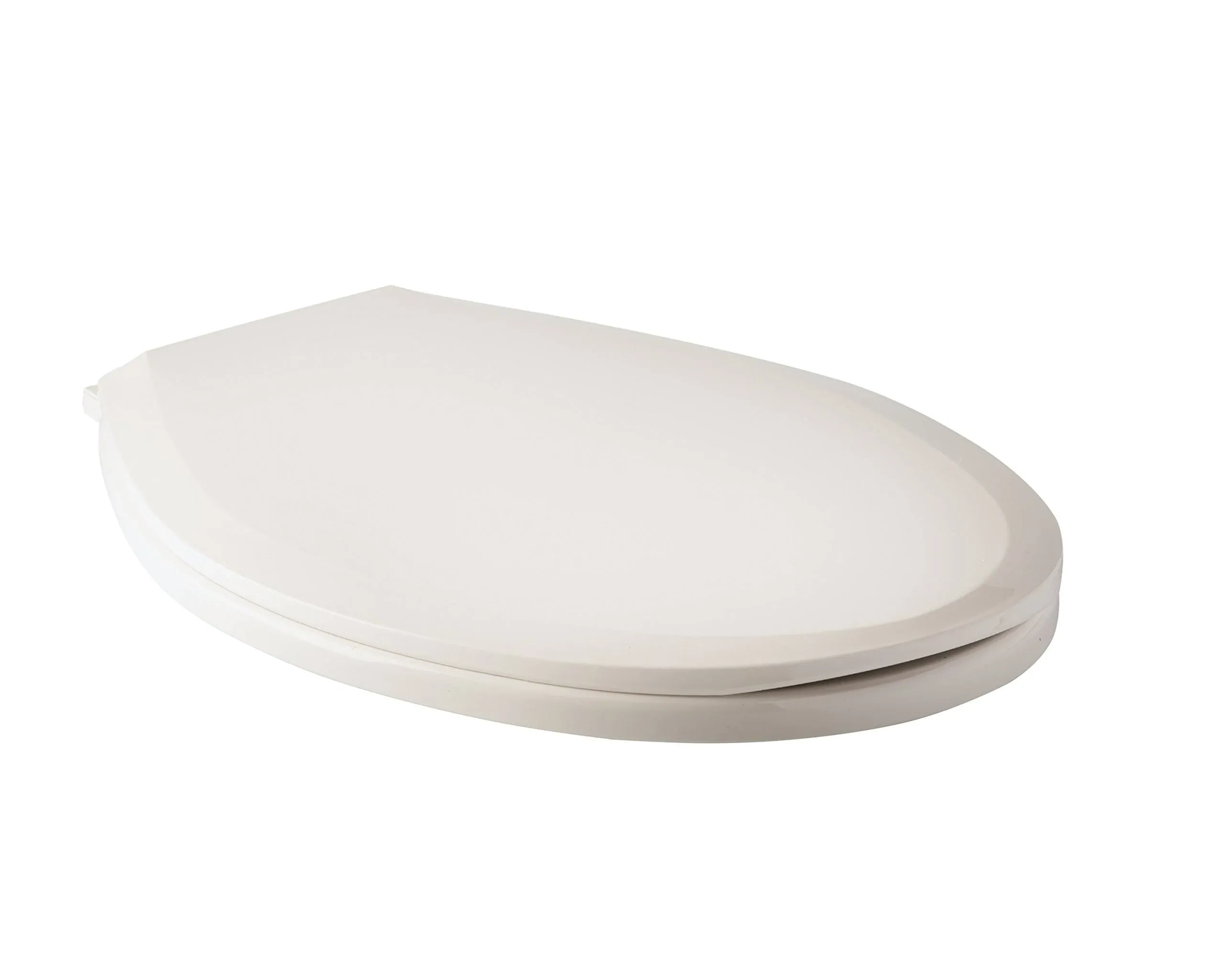 Mansfield SB200 White Alto Elongated Closed Front Toilet Seat With Lid