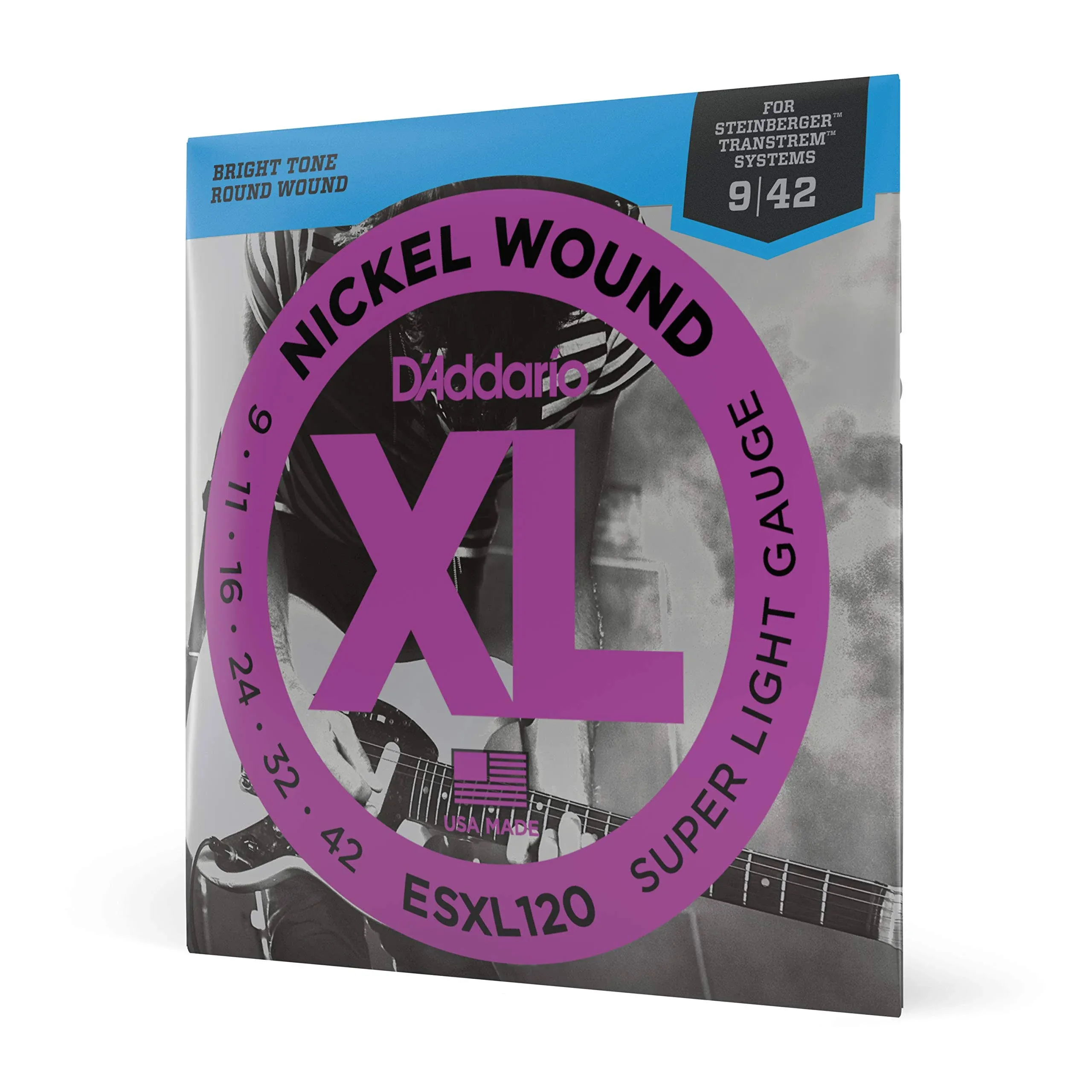 D'Addario Nickel Electric Guitar Strings