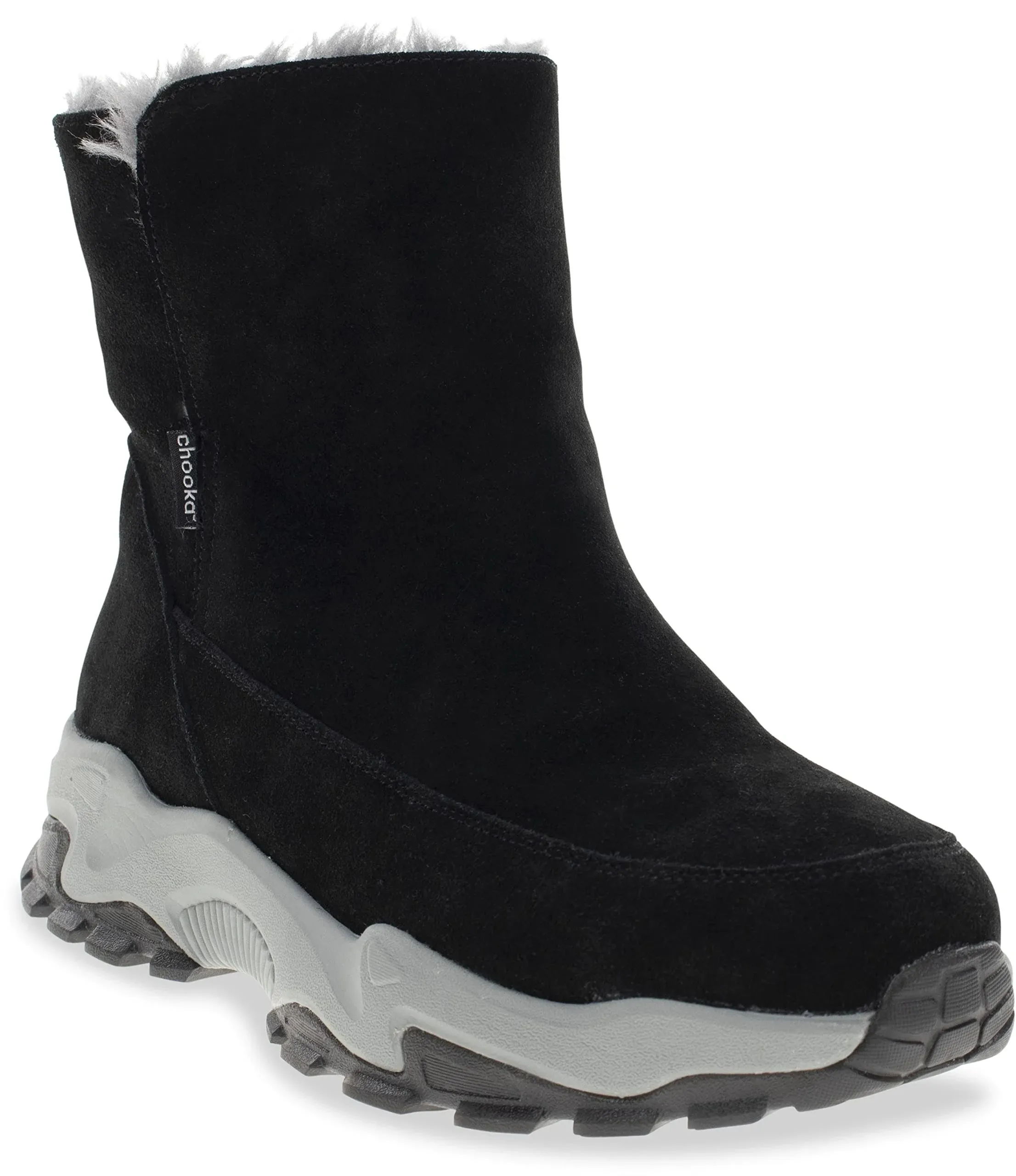 Chooka Boots | Lenox Cozy Sport Bootie - Black 9 Women's / Black