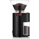 Bodum Bistro Electric Coffee Grinder with Plastic Catcher Black