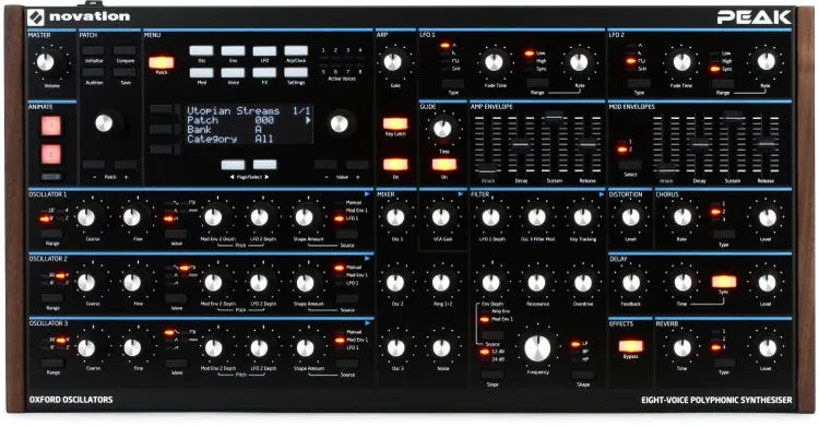 Novation Peak Polyphonic Desktop Synthesizer