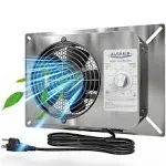 AlorAir 300CFM Crawlspace Ventilation Fan with Humidistat, IP55 Rated | VentirMax 300S