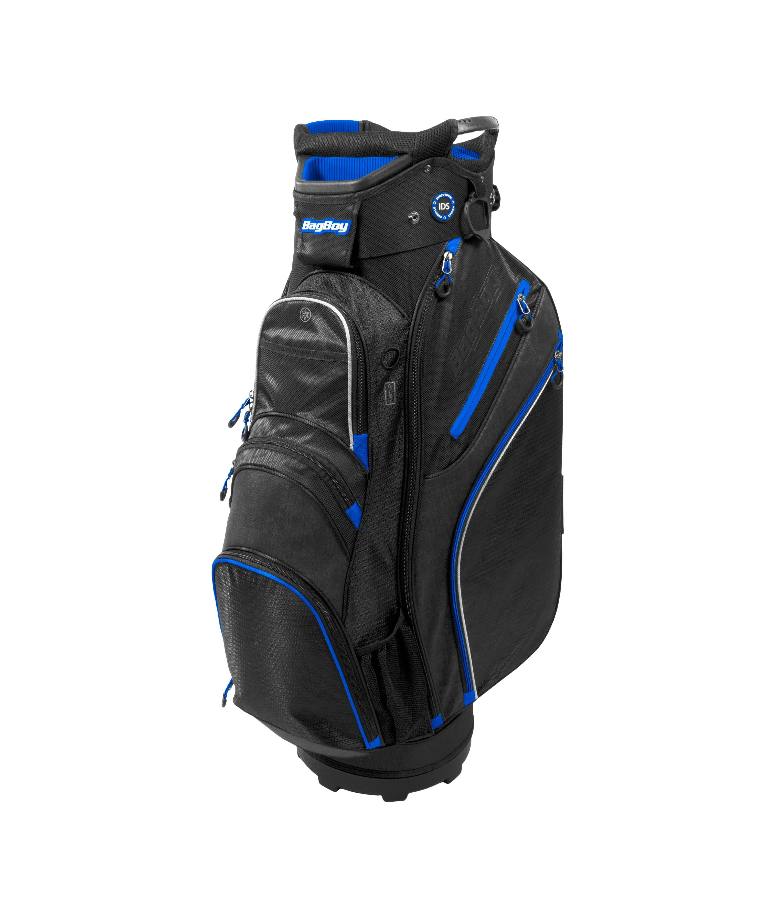 NEW Bag Boy Chiller Golf Cart Bag - Black/Royal/Si<wbr/>lver