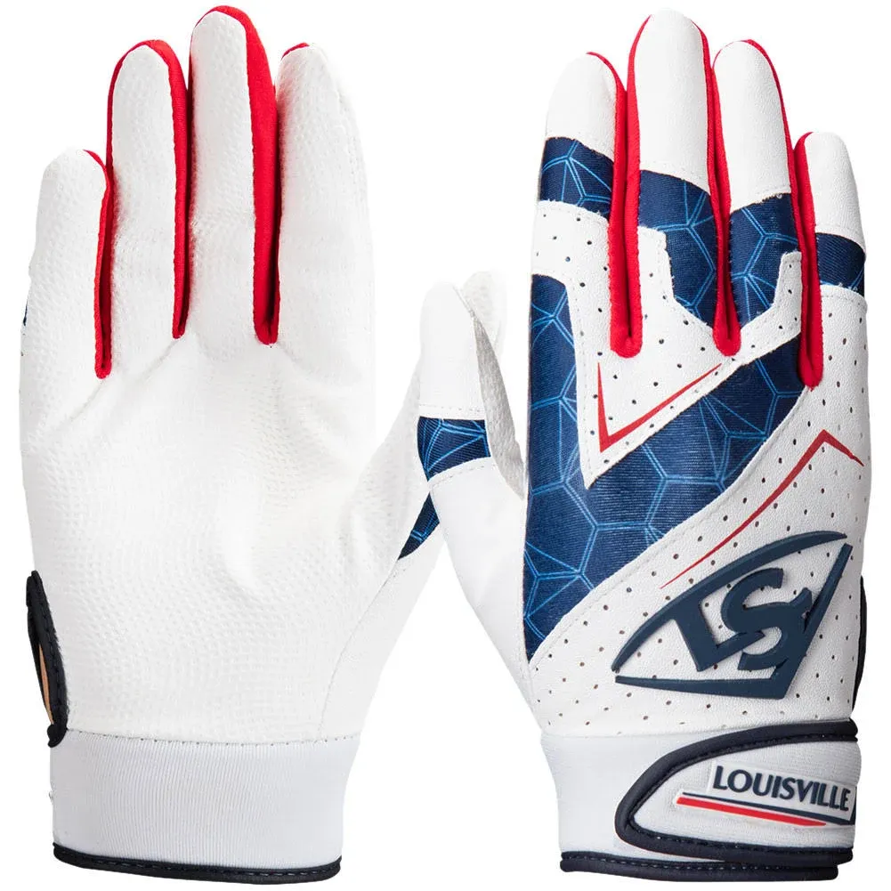 Louisville Slugger Genuine V2 Adult Batting Glove - USA