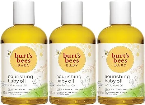 Burt's Bees Baby Bee Nourishing Baby Oil 4 fl oz