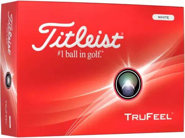 Titleist 2024 TruFeel White Golf Balls