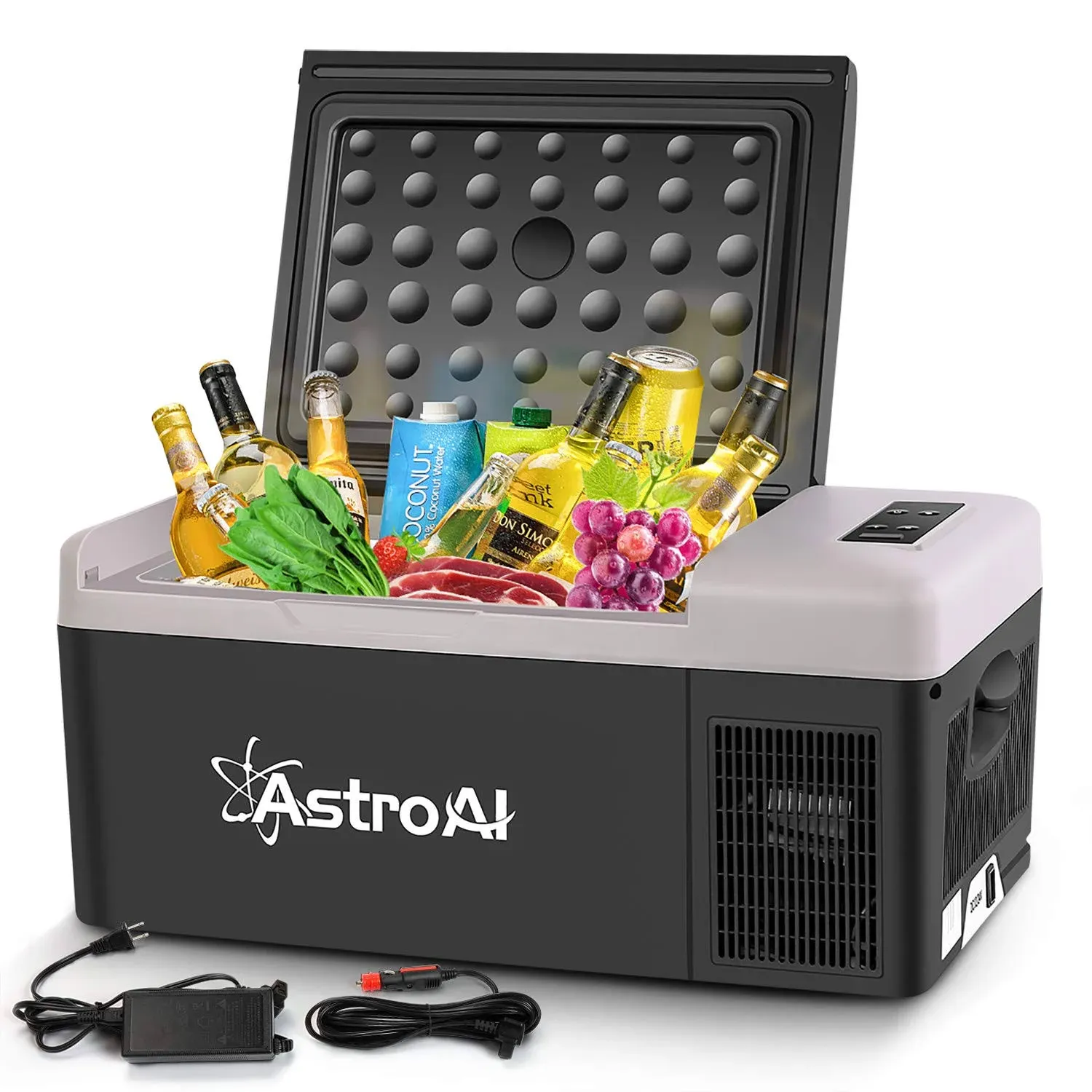 AstroAI 12V Portable Car Refrigerator Freezer