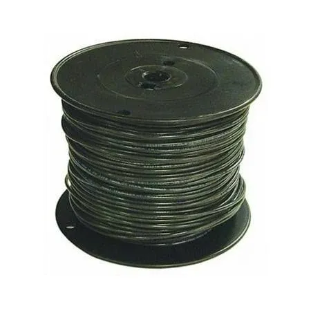 Southwire 22973257 10 AWG THHN Strand Wire, Black - 500 ft.