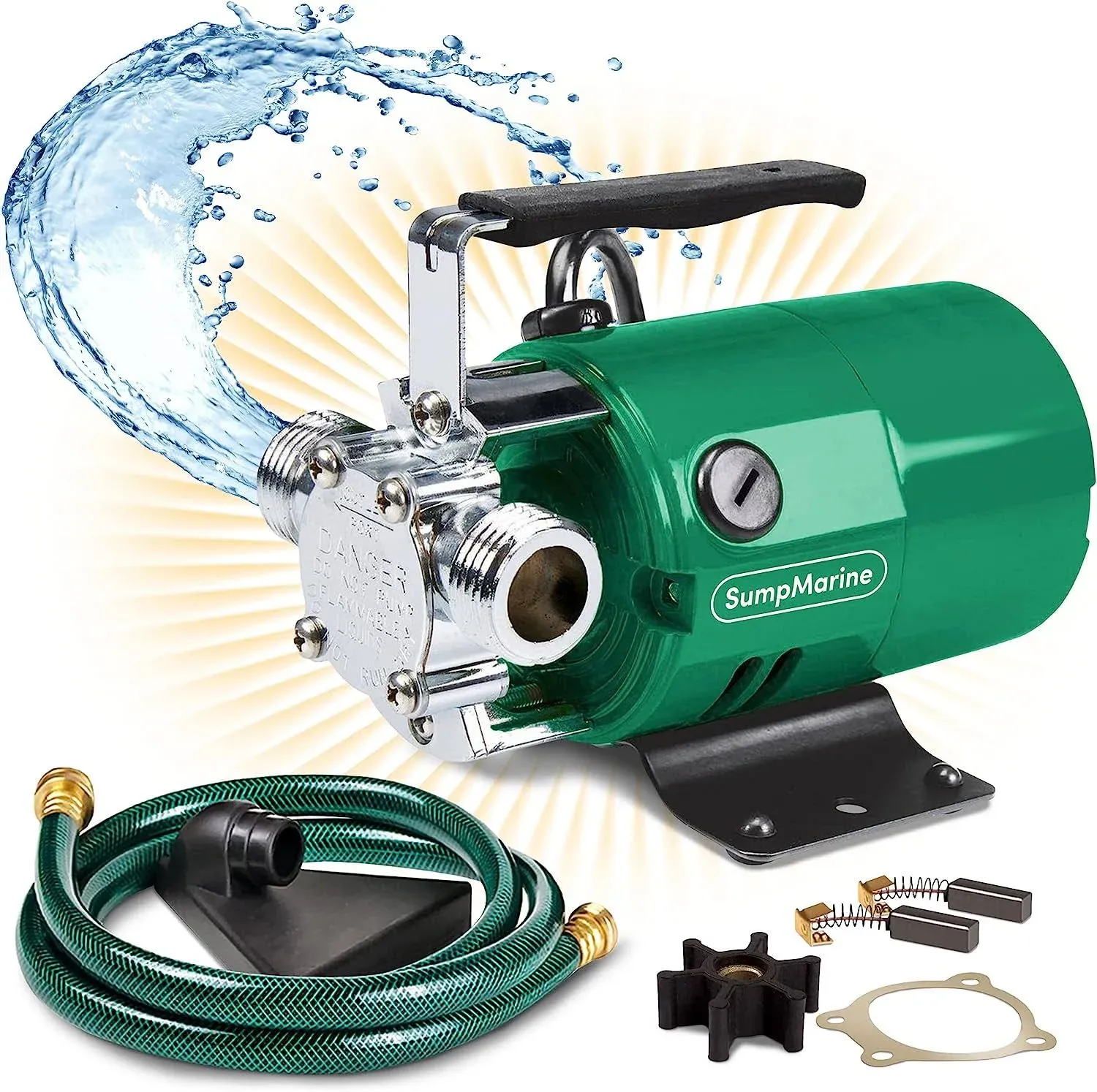 SumpMarine Water Transfer Pump, 115V 330 Gallon Per Hour, Fast Shipping