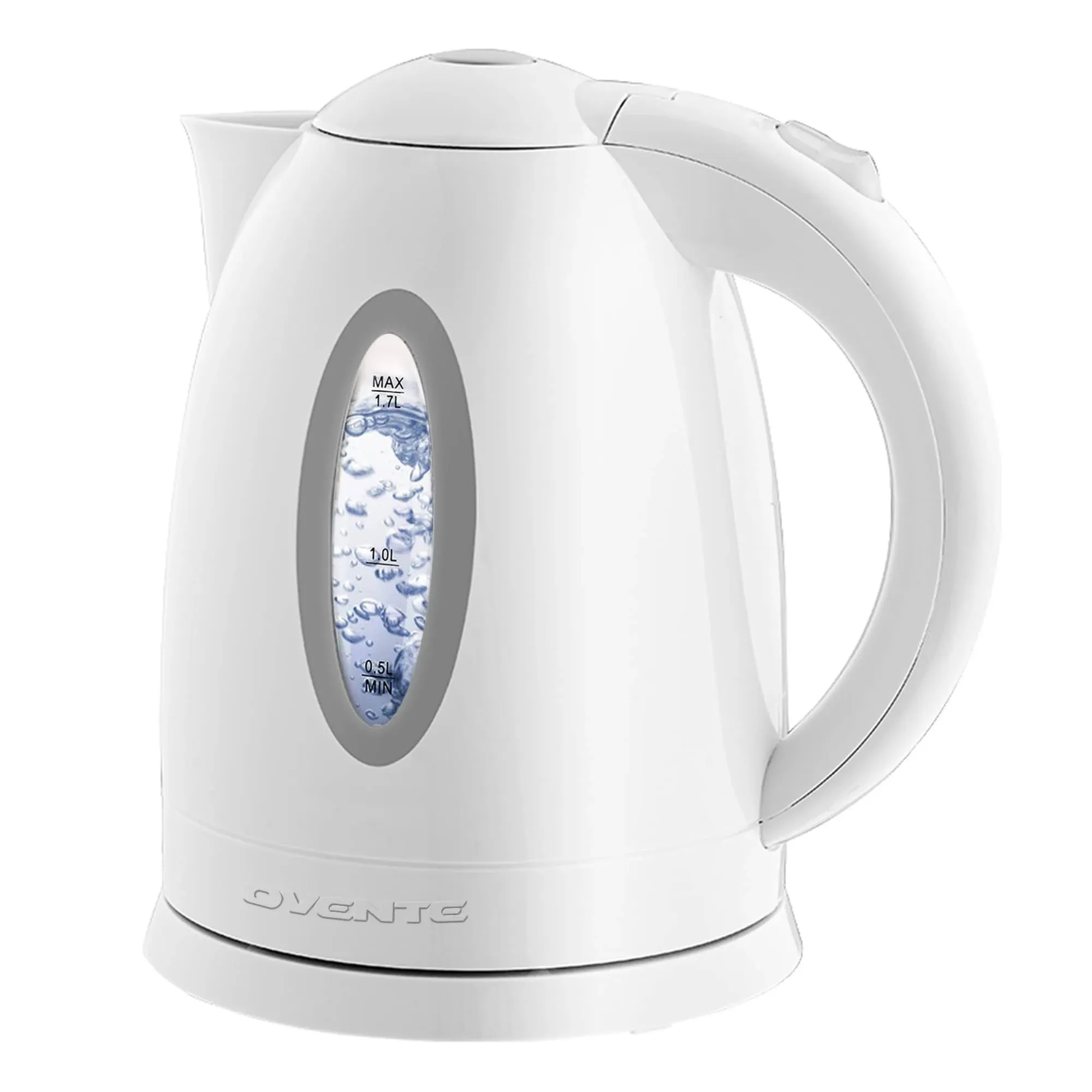 OVENTE KP72W 1.7L Cordless Electric Kettle - White-NEW