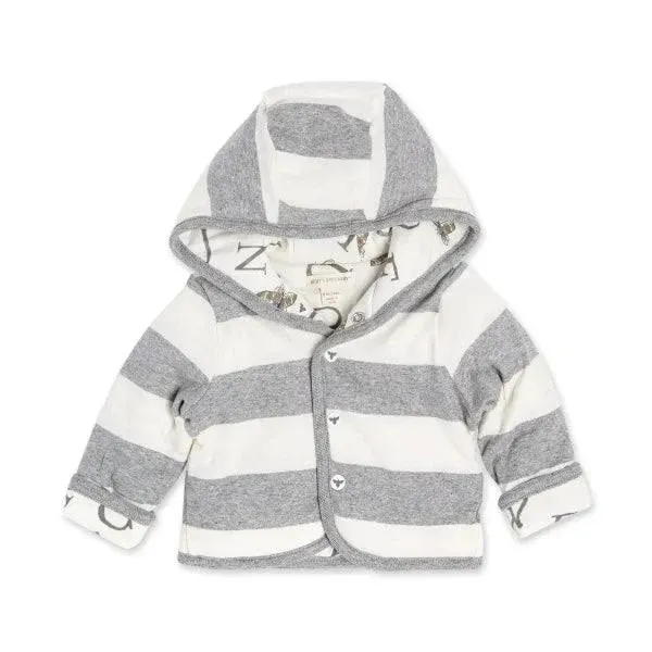 Burt's Bees Baby Hooded Sweatshirt Jacket - Organic Cotton Zip Up Hoodie, Newborn to Toddler Boy Girl Essential Coat