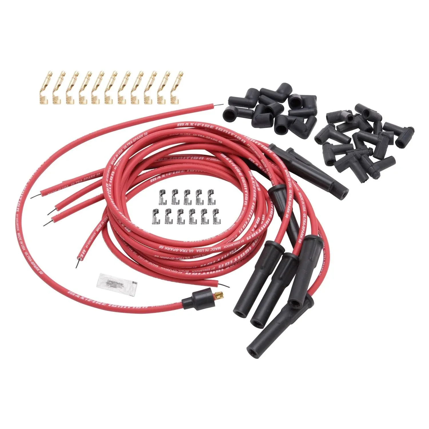 Edelbrock Max-Fire Ultra-Spark 50 Universal Spark Plug Wire Sets