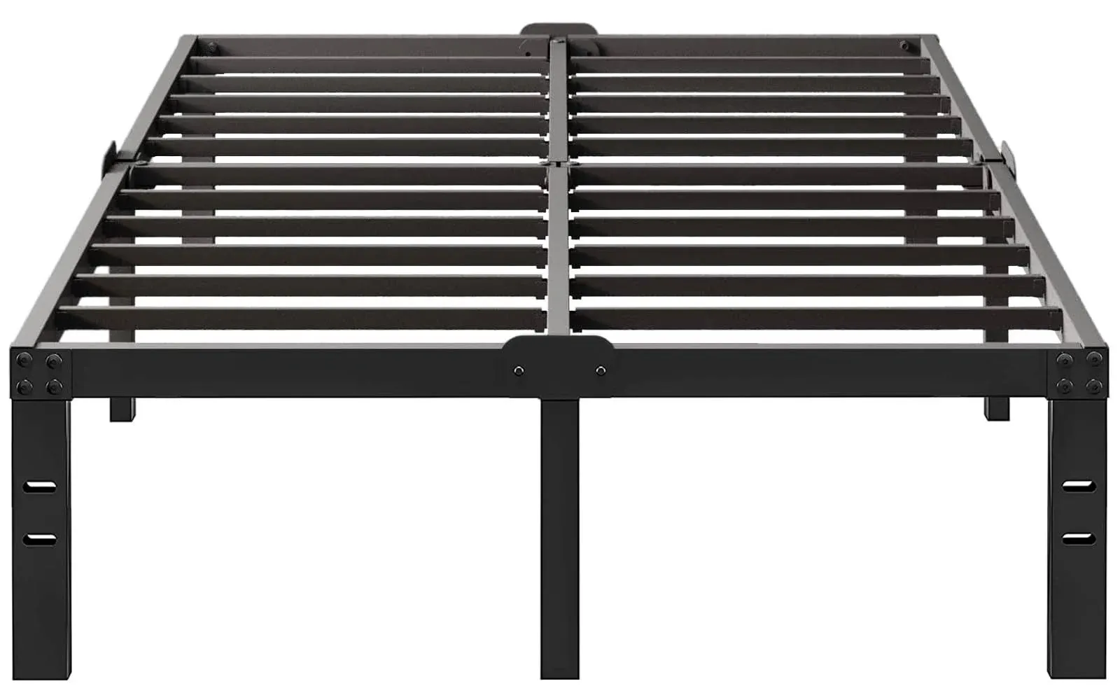 LIJQCI 14 inch California King Bed Frame 3000 lbs Heavy Duty Metal Platform Bed ...