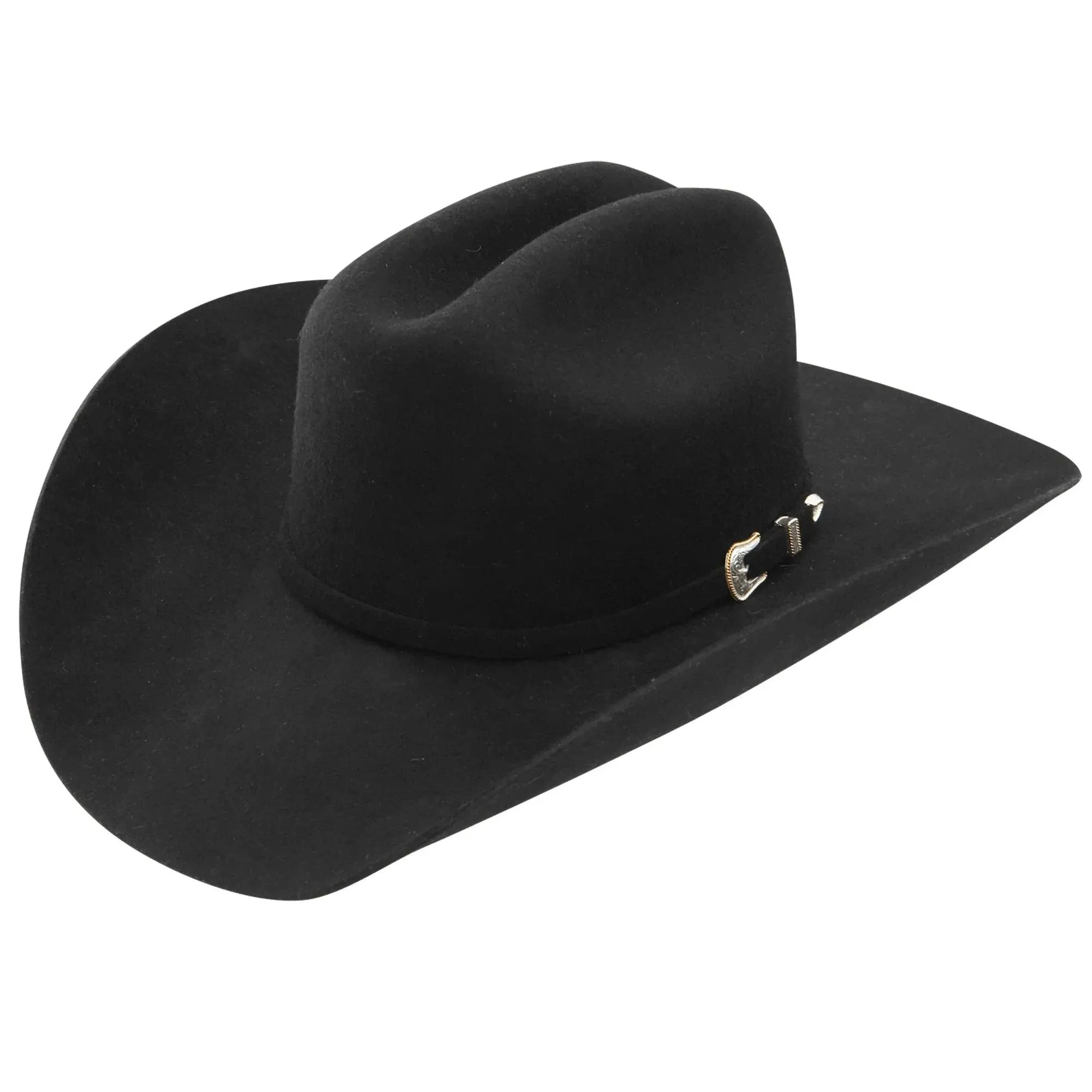 STETSON Oak Ridge 3X Wool Felt Black Cowboy Hat (SWOAKR)