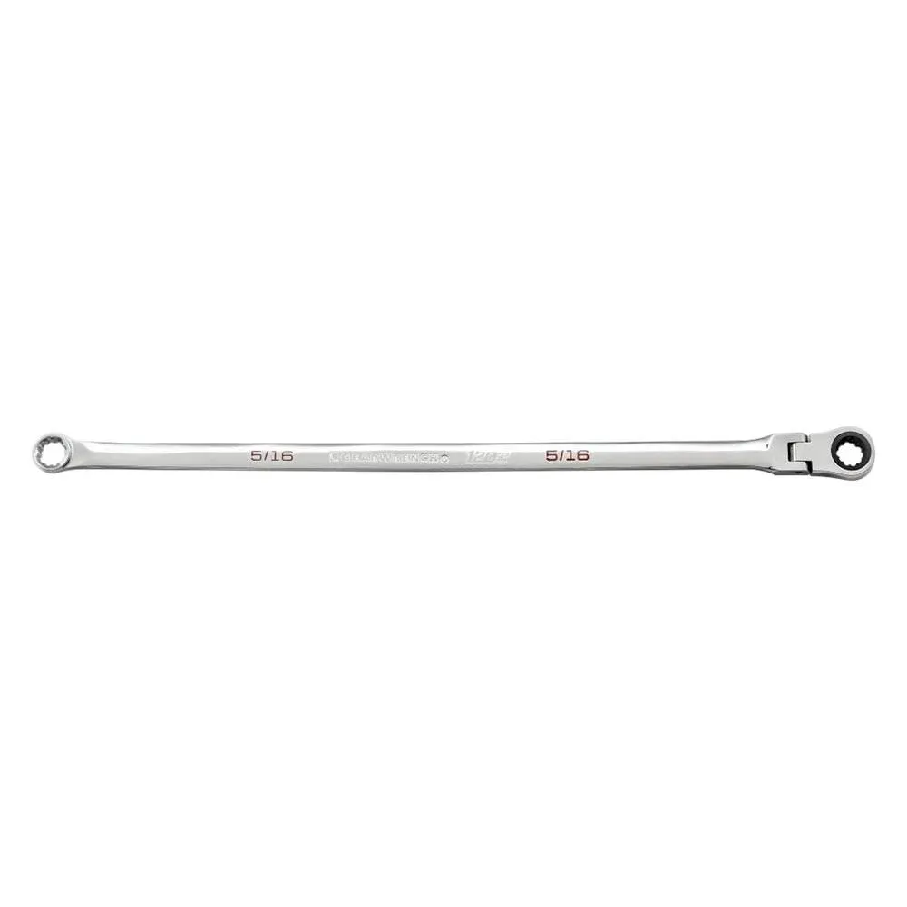 120XP Universal Spline XL GearBox SAE Flex-Head Ratcheting Wrench 5/16 in.