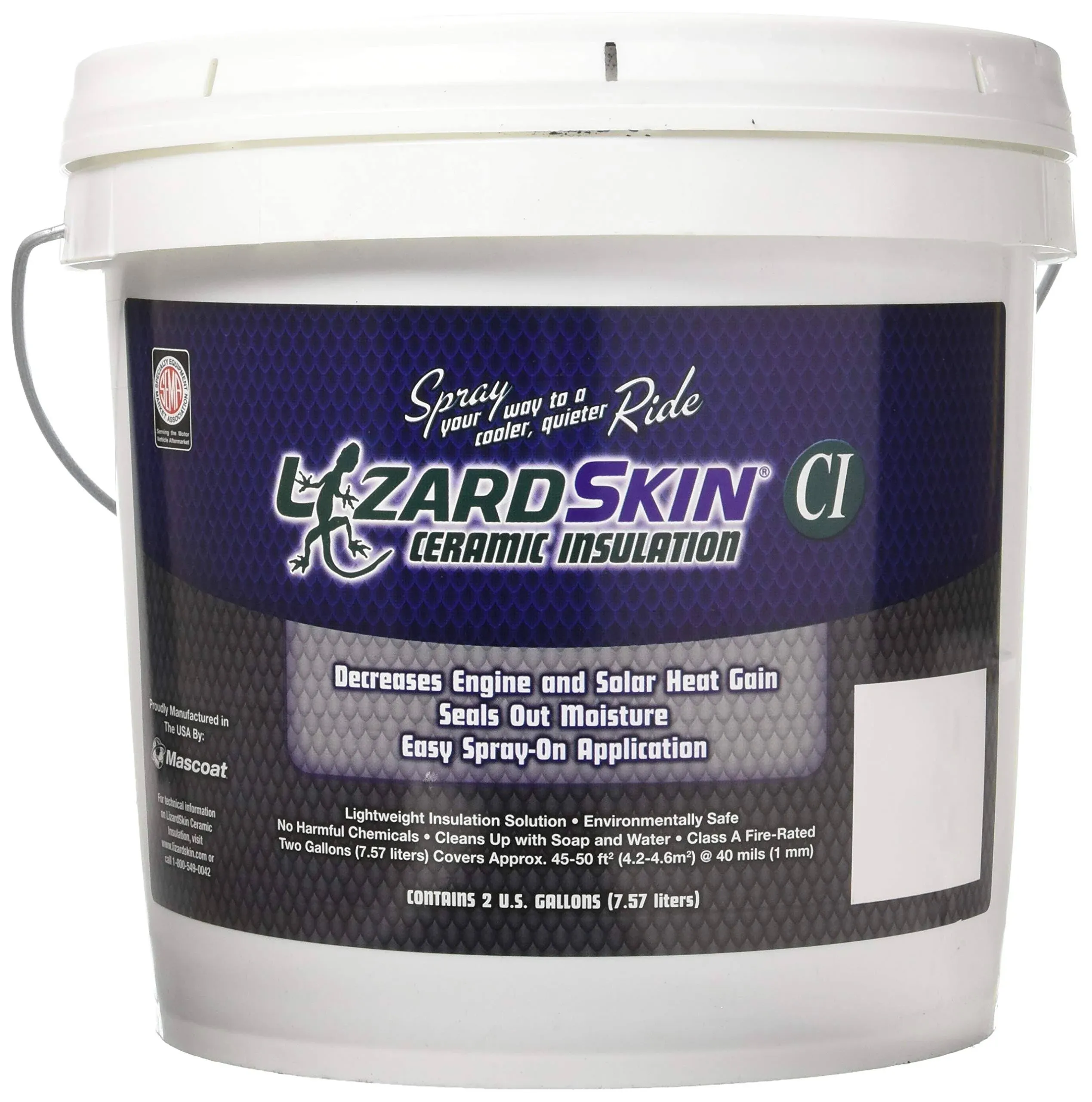 Lizard Skin 1303-2 - Black Ceramic Insulation 2 Gal