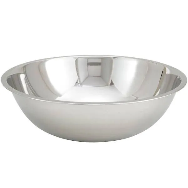 Winco - MXB-1600Q - 16 qt Stainless Steel Mixing Bowl