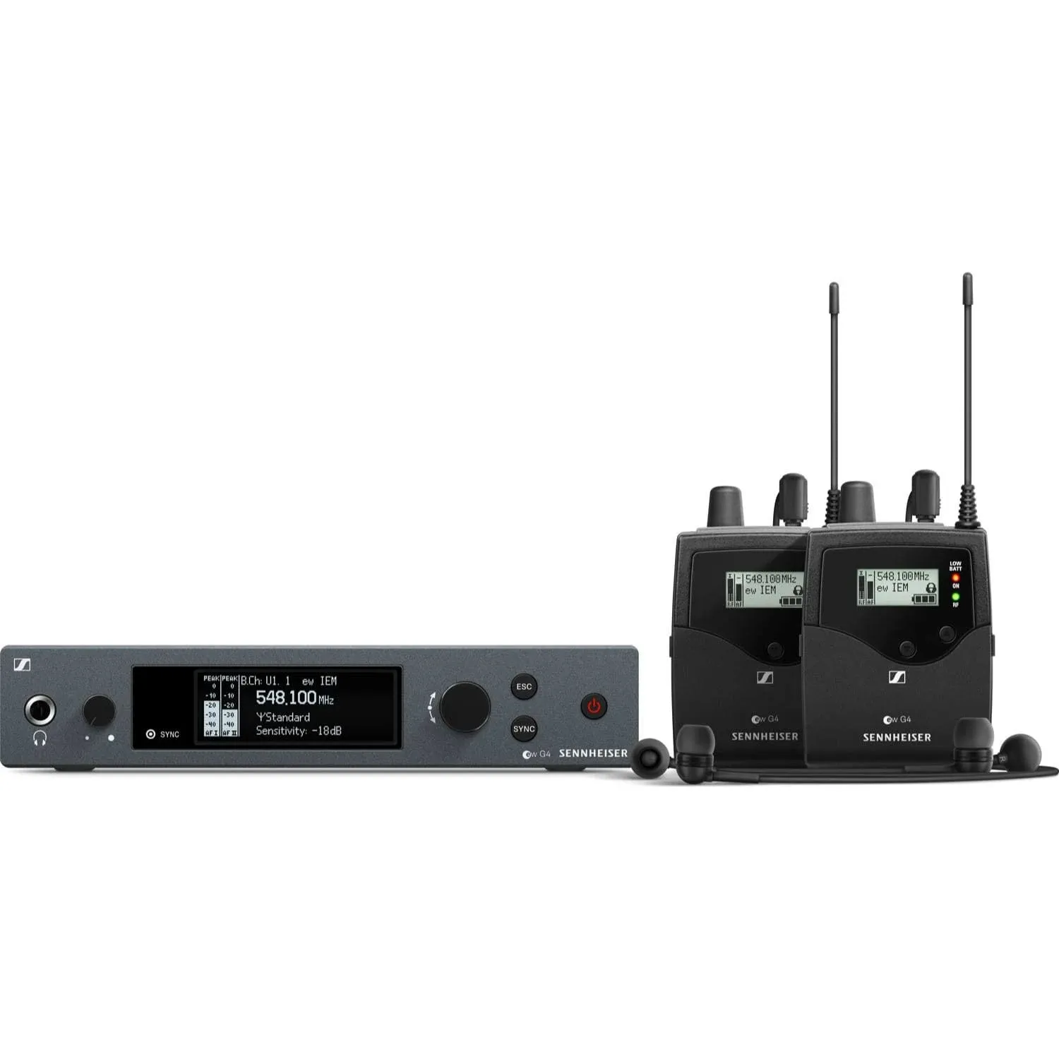 Sennheiser EW IEM G4-TWIN-G Wireless Monitor System Kit