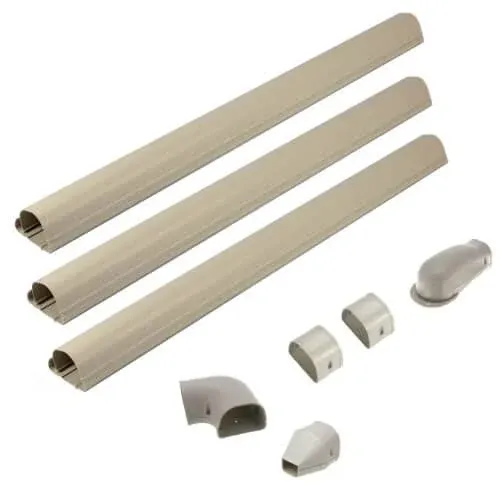 RectorSeal Fortress Lineset Cover Wall Duct Kit