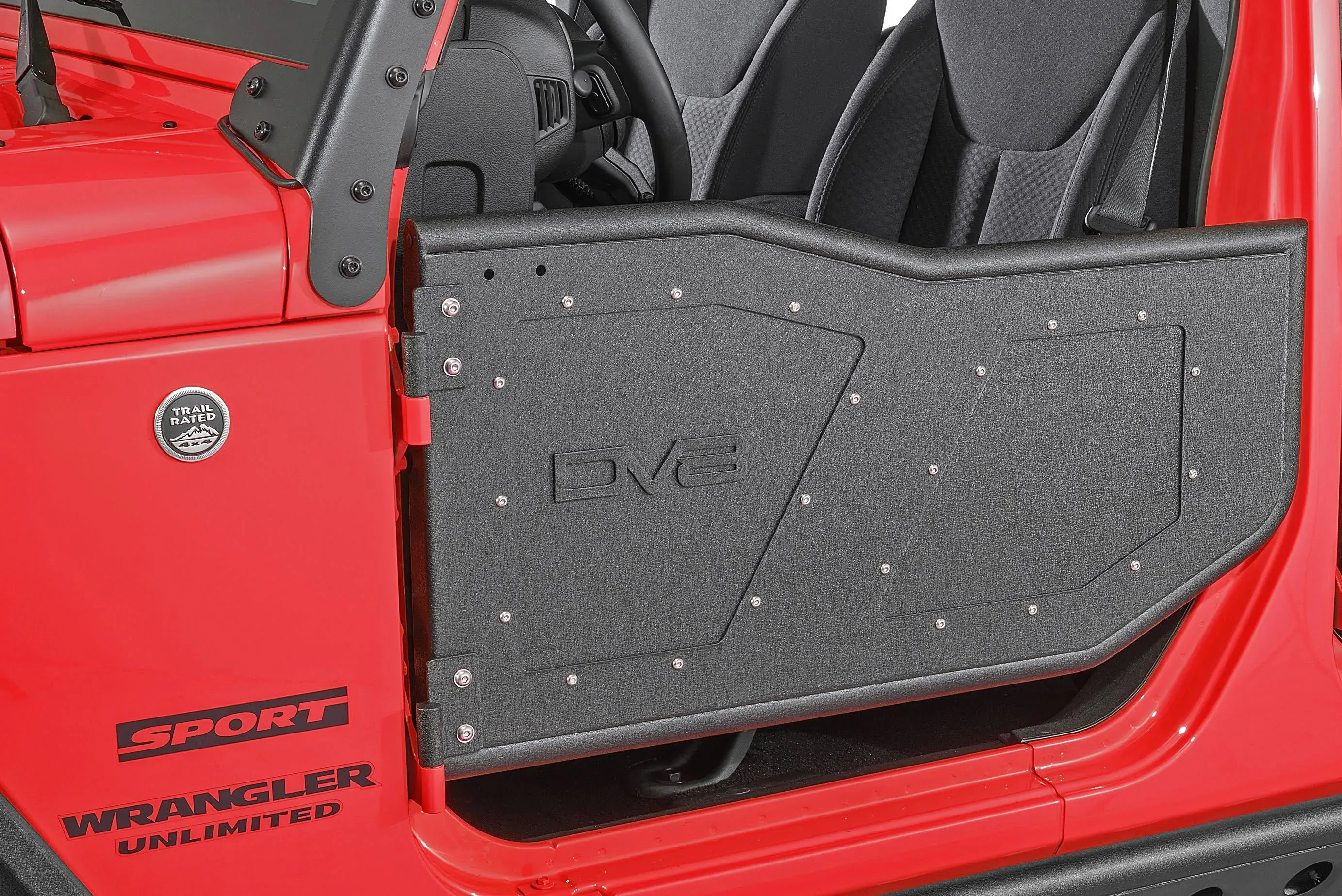 Jeep Wrangler JK Front Rock Doors | DV8 Offroad