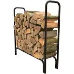 Panacea - 4' Deluxe Log Rack Black