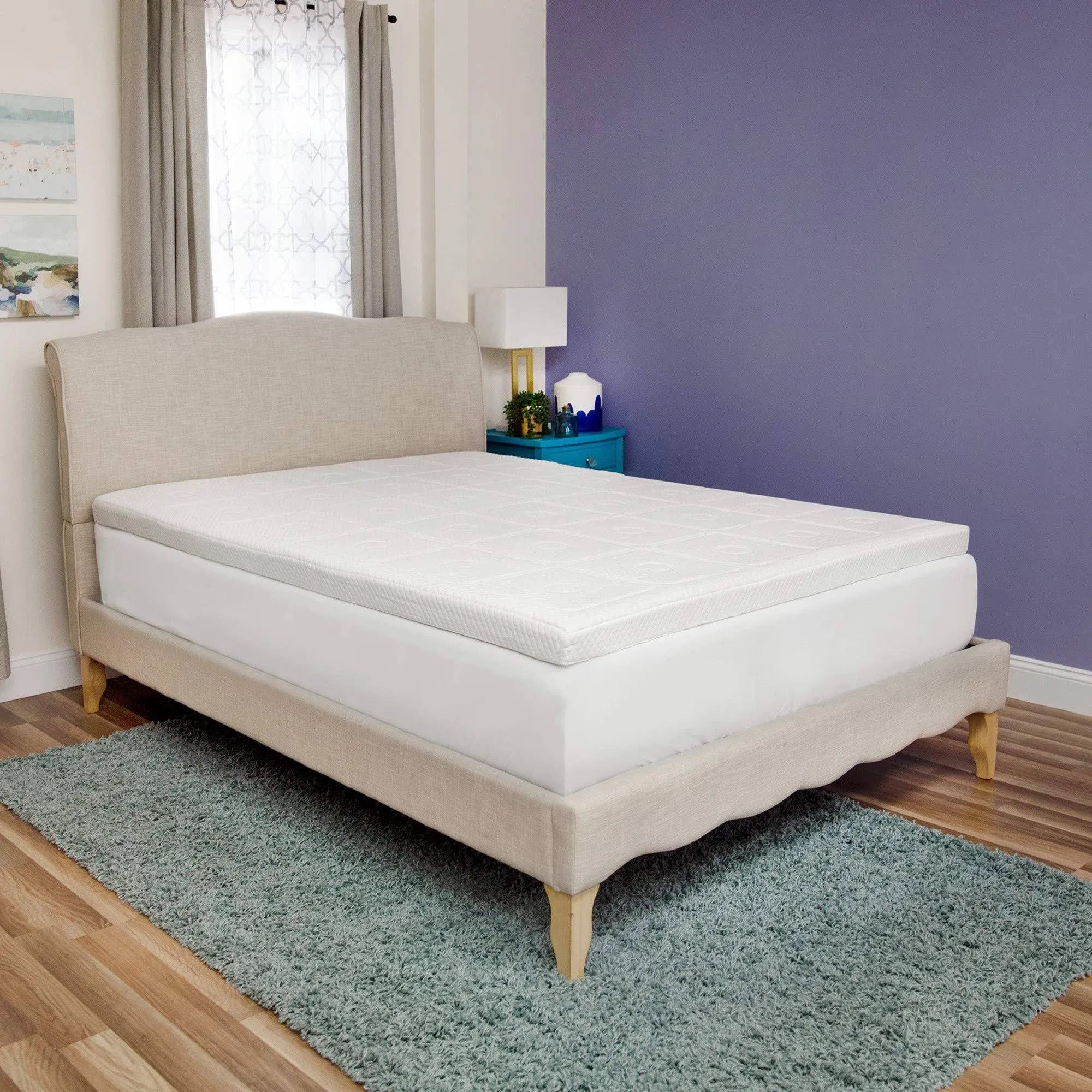 SensorPEDIC Luxury Extraordinaire 3-Inch Memory Foam California King Mattress ...