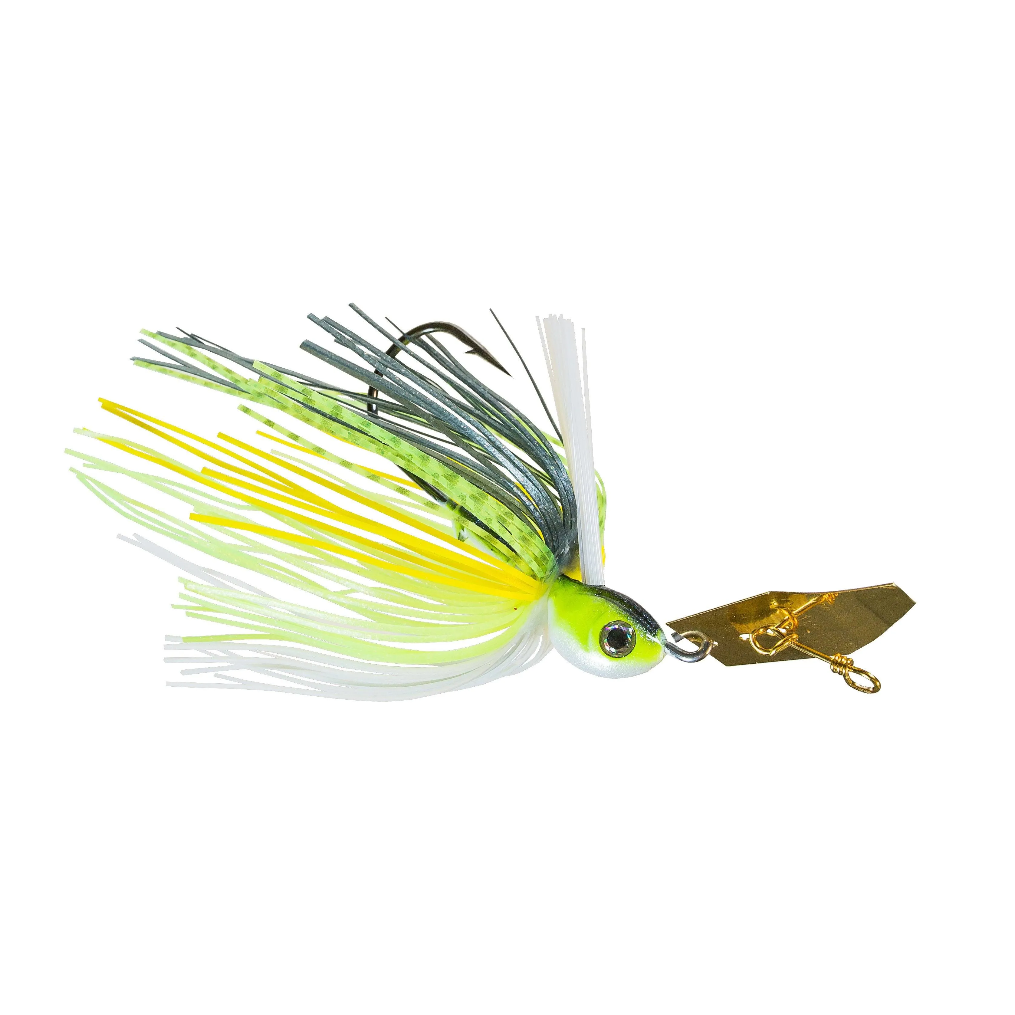 Z-Man Project Z Chatterbait Weedless 3/8oz / Chartreuse Sexy Shad