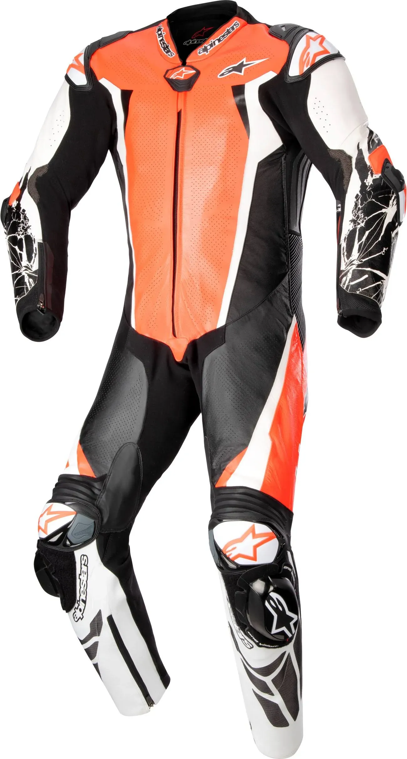 Alpinestars Racing Absolute V2 Race Suit - Red/White/Black - 54