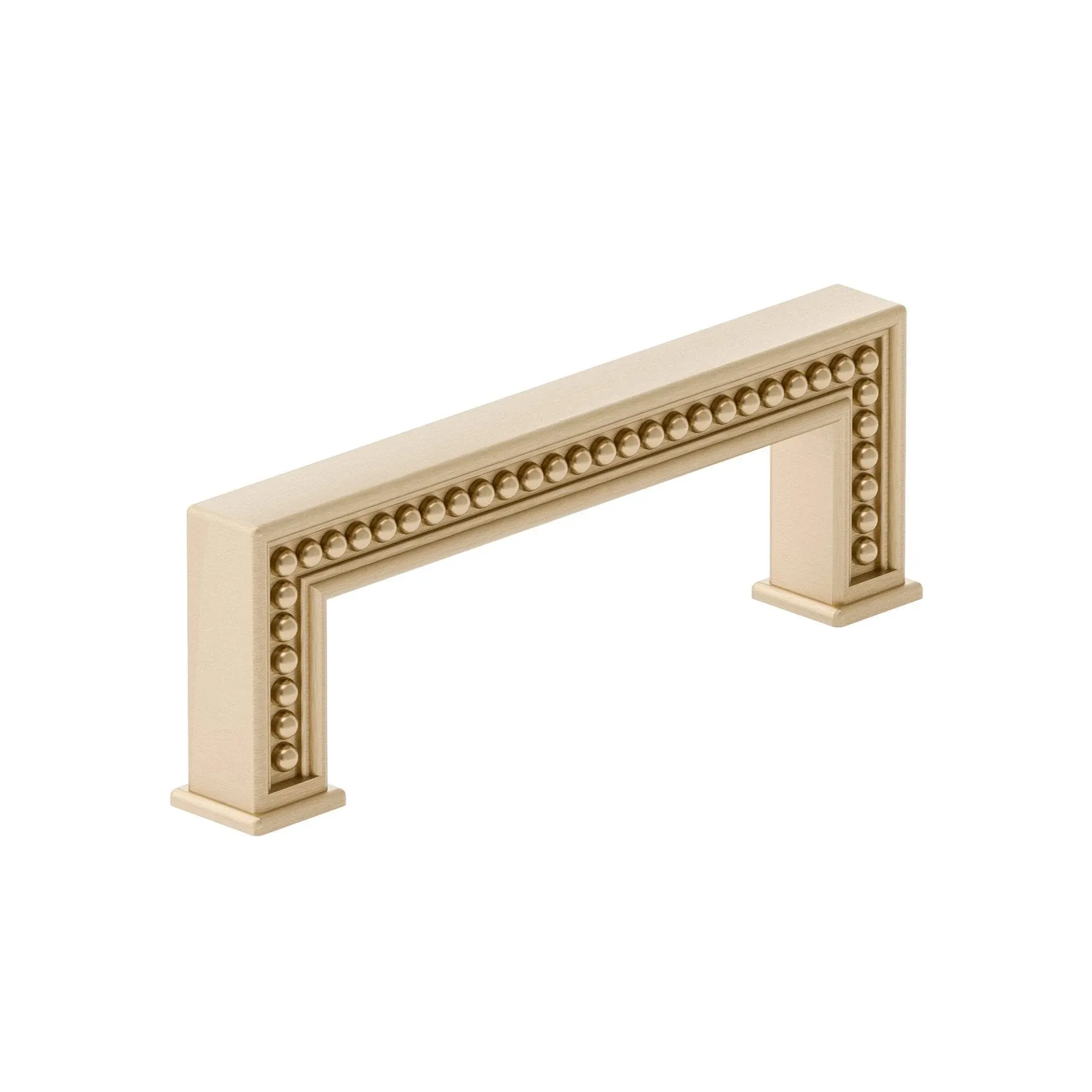 3-3/4 in. (96 mm) Center-to-Center Champagne Bronze Transitional Drawer Pull