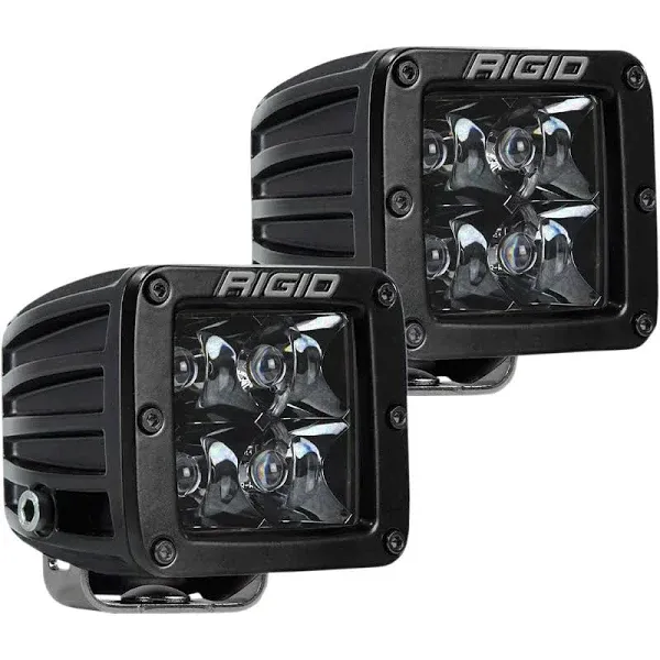 Rigid Industries D-Series Midnight Edition - Spot - Set of 2