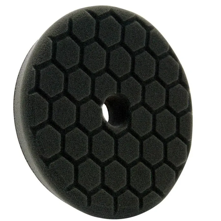 Chemical Guys BUFX116HEX5 Hex-Logic Quantum Finishing Pad Black 5.5"