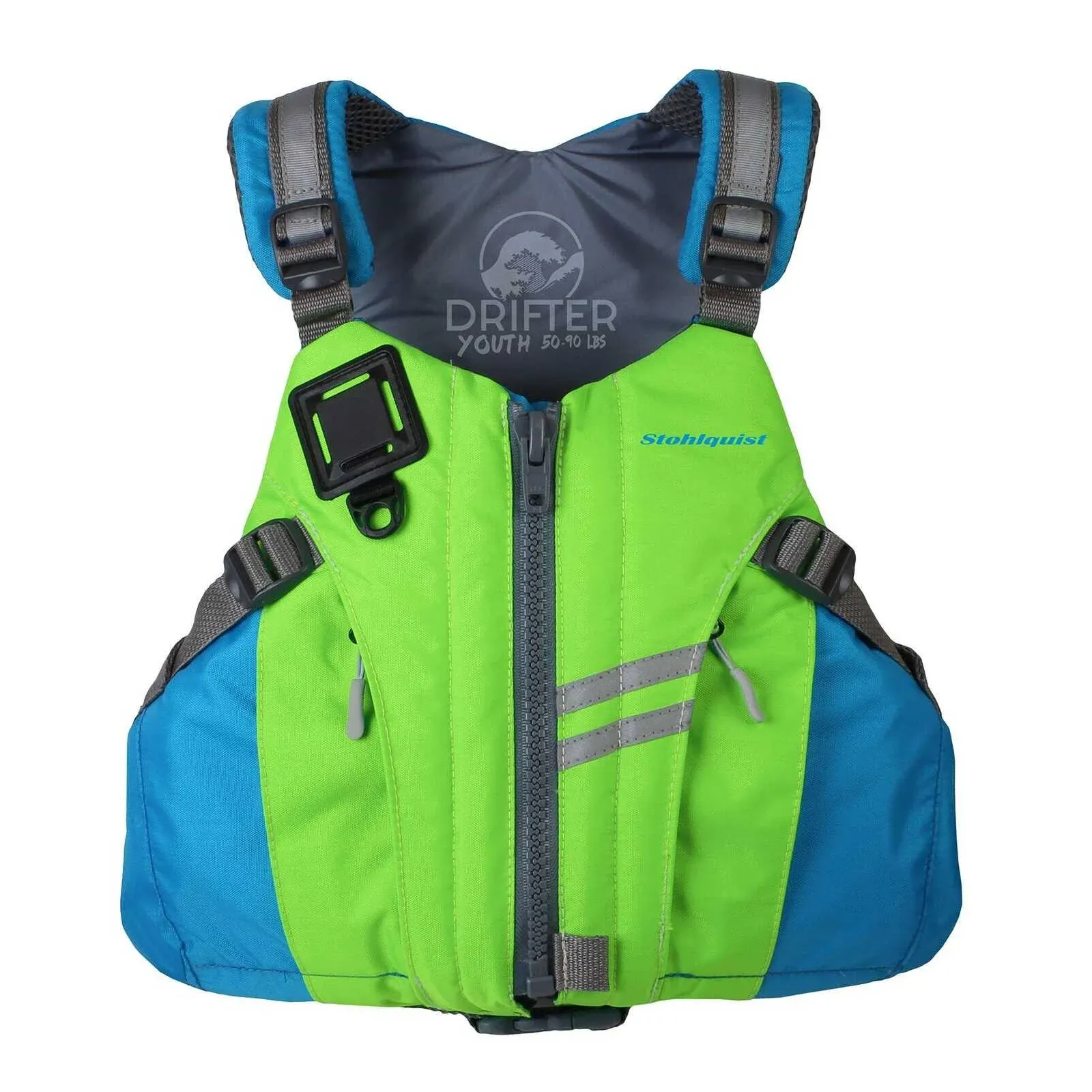 Stohlquist Drifter Youth PFD (color: Bright Green) (size: Youth)