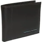 Tommy Hilfiger Men&#039;s Premium Leather Credit Card ID Wallet Passcase 31TL22X063