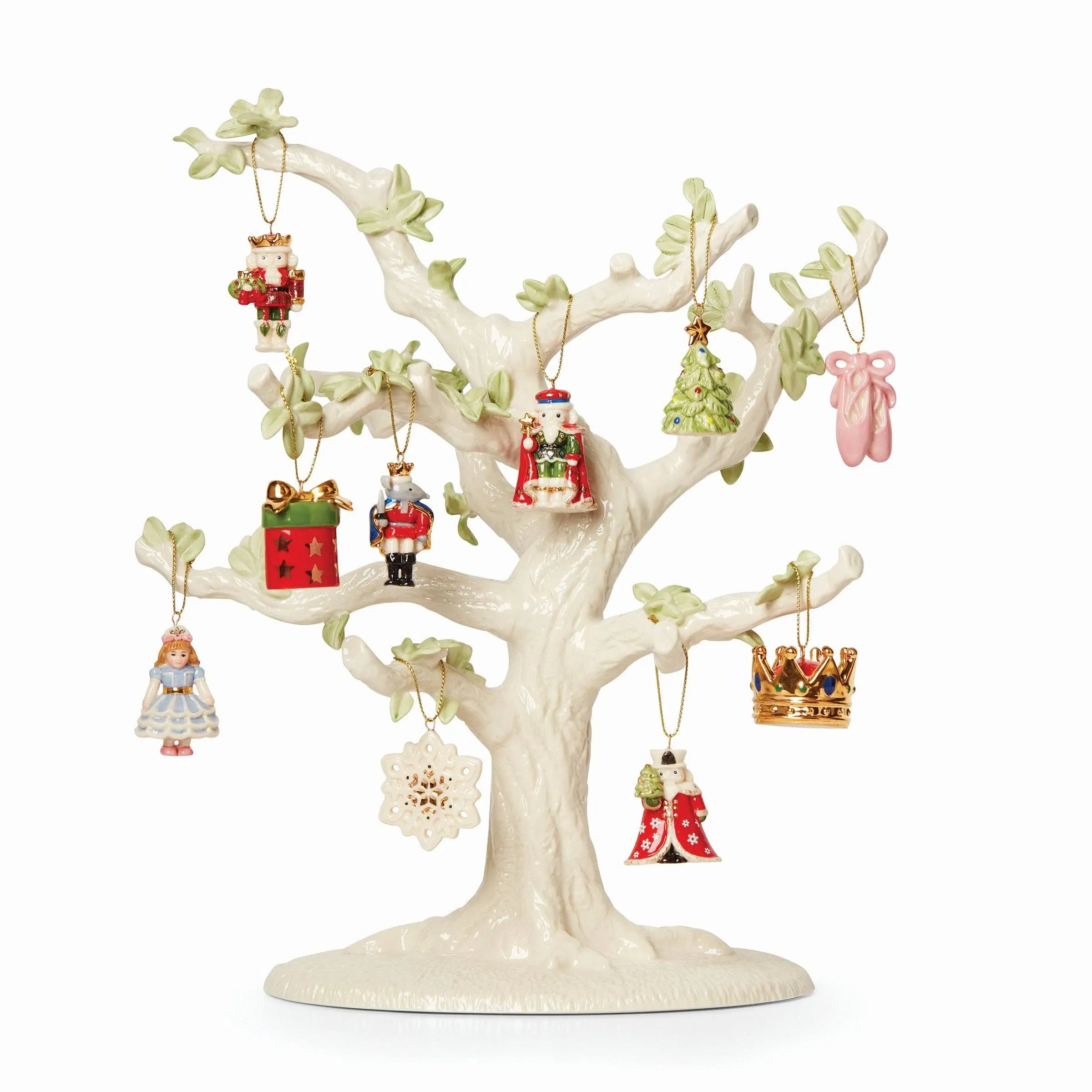 Lenox Nutcracker 10-Piece Ornament & Tree Set, 6.20, Multi, 11