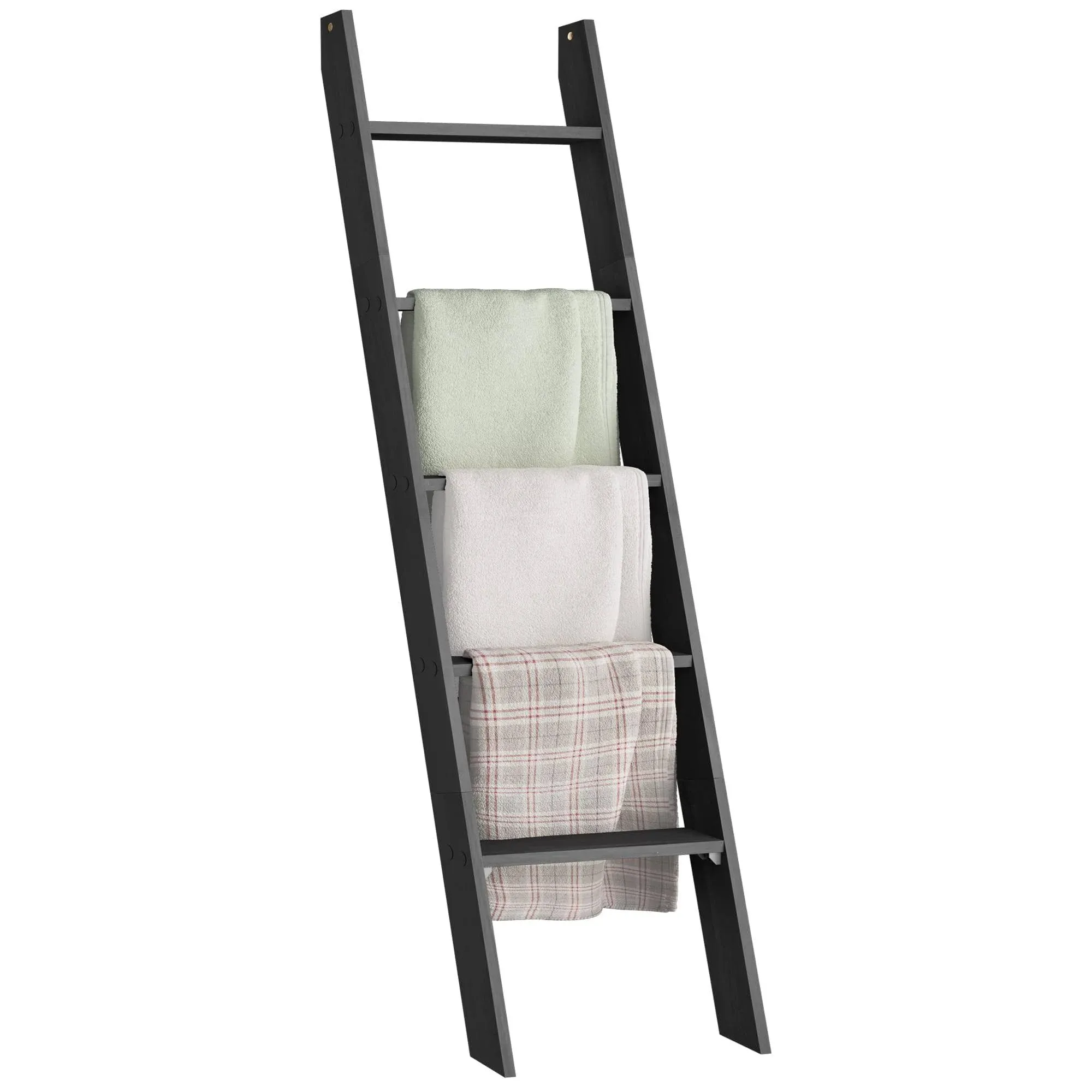 VASAGLE Blanket Ladder Shelf