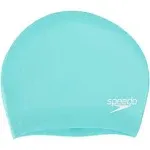 Swimming Cap Speedo  8-06168B961 Blue Green Silicone Plastic All Ages NEW