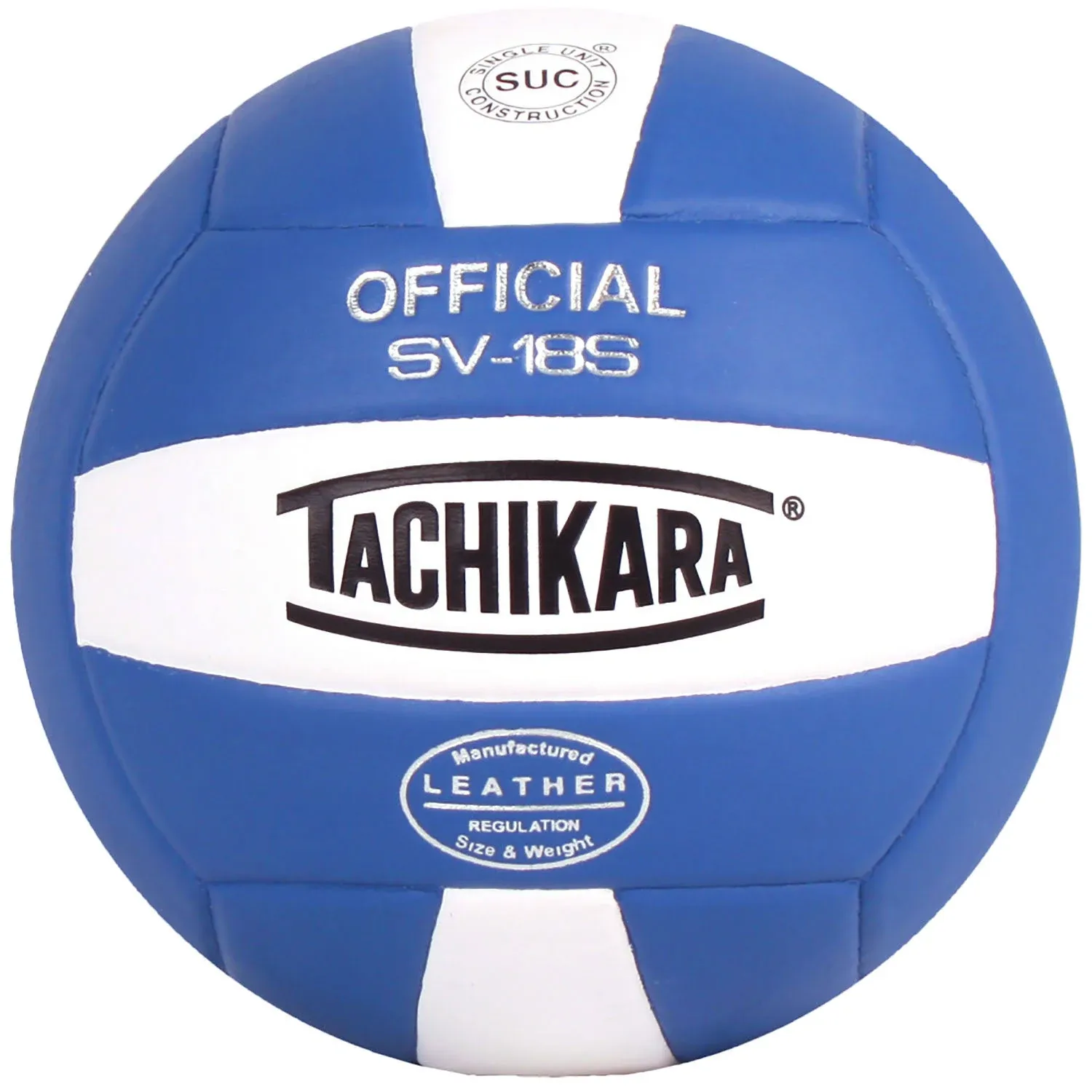 Tachikara Official SV18S Composite Leather Volleyball, Red