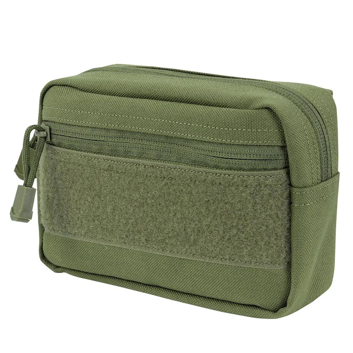 OD GREEN MOLLE PALS Tactical Compact Utility Tool Hook Loop Panel Pouch